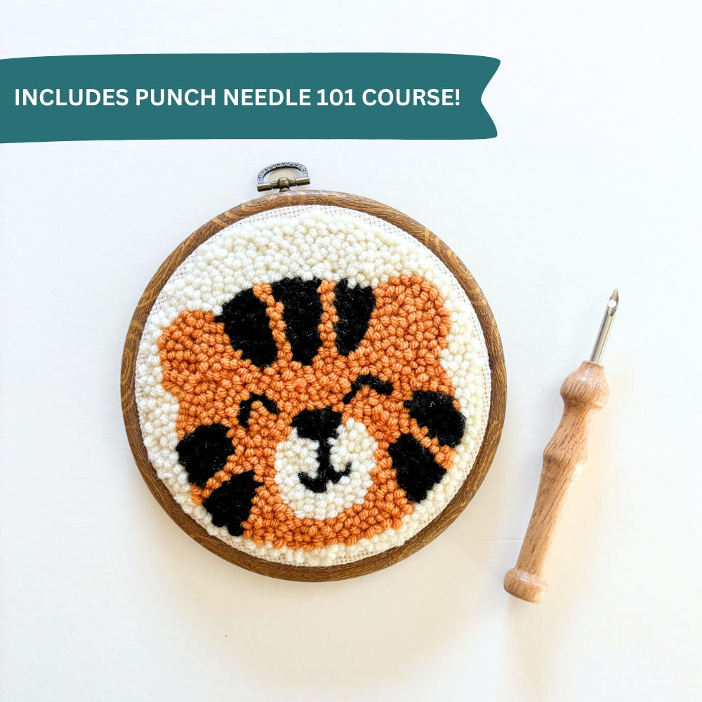 Tiger Punch Needle Kit