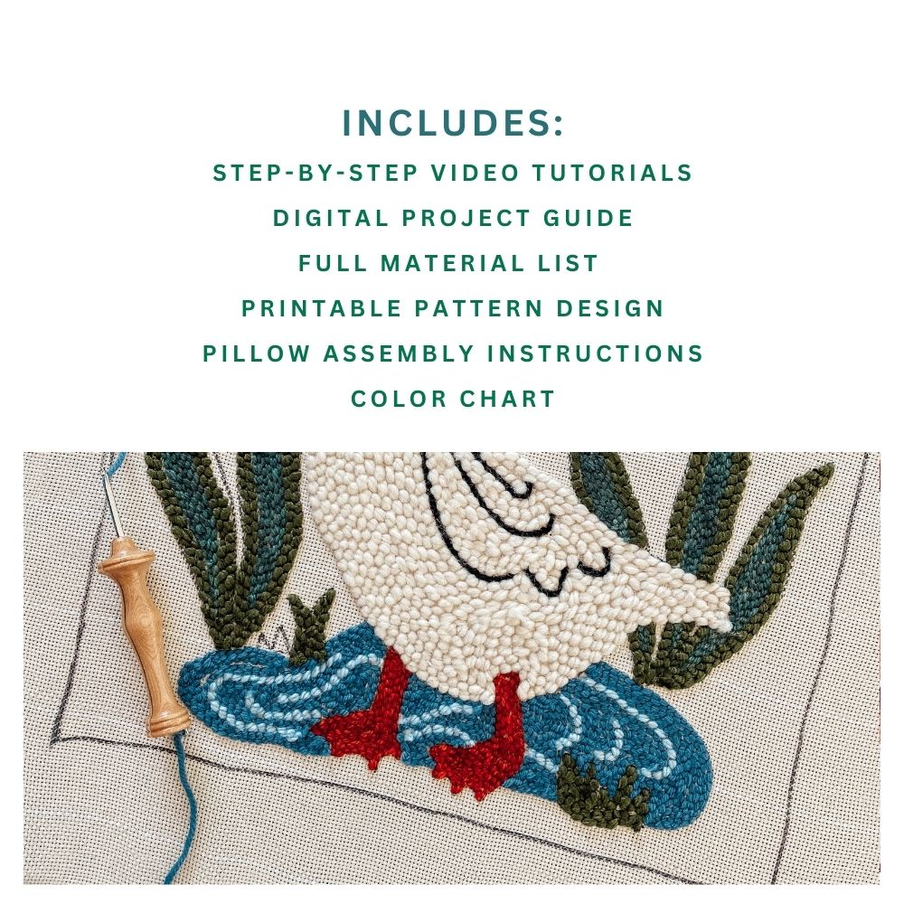"G" is for Goose Pillow Digital Pattern