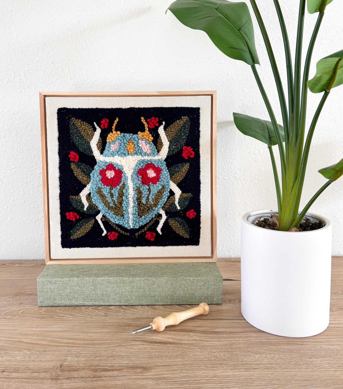Spring Beetle Punch Needle Kit