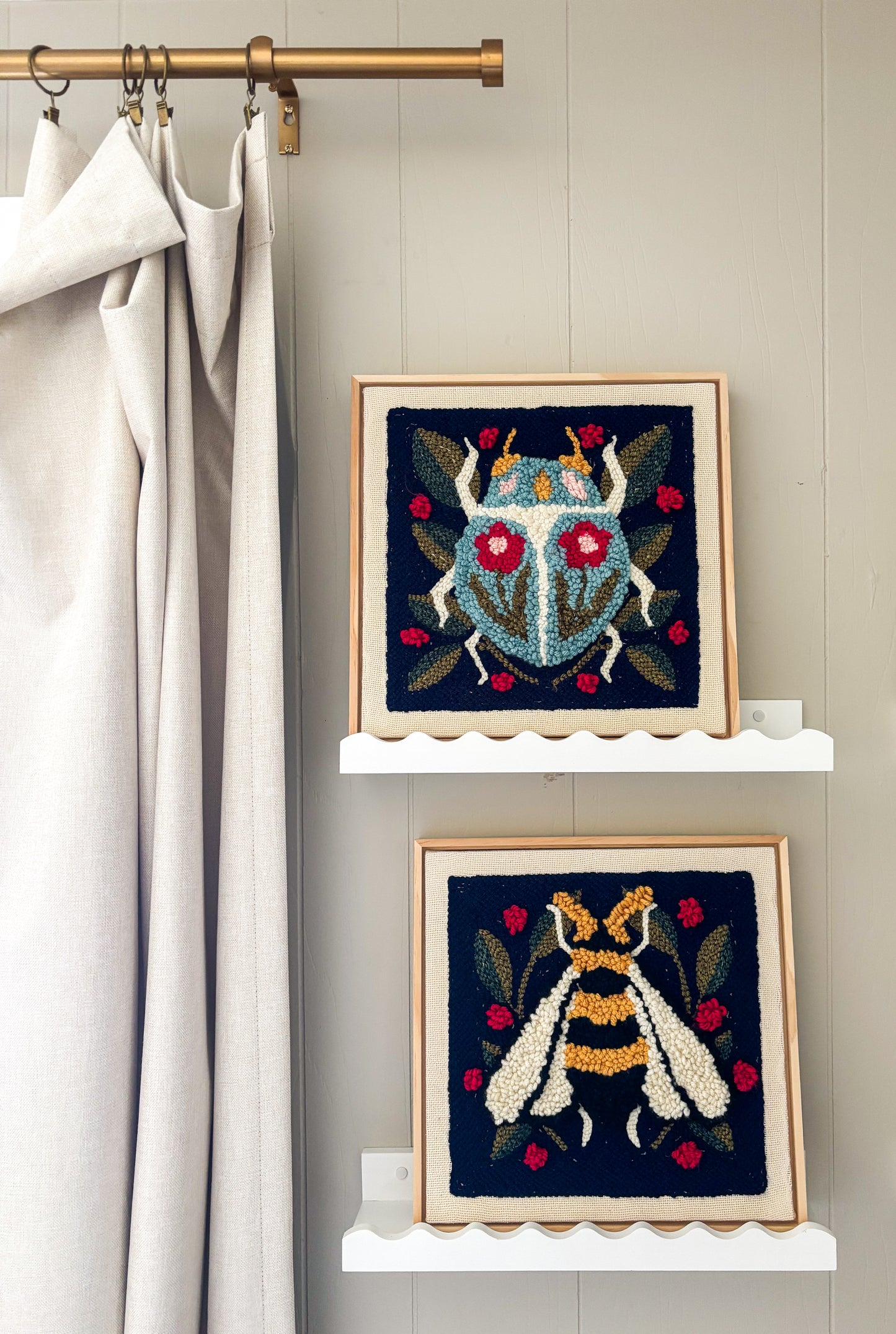 Spring Bee Punch Needle Kit