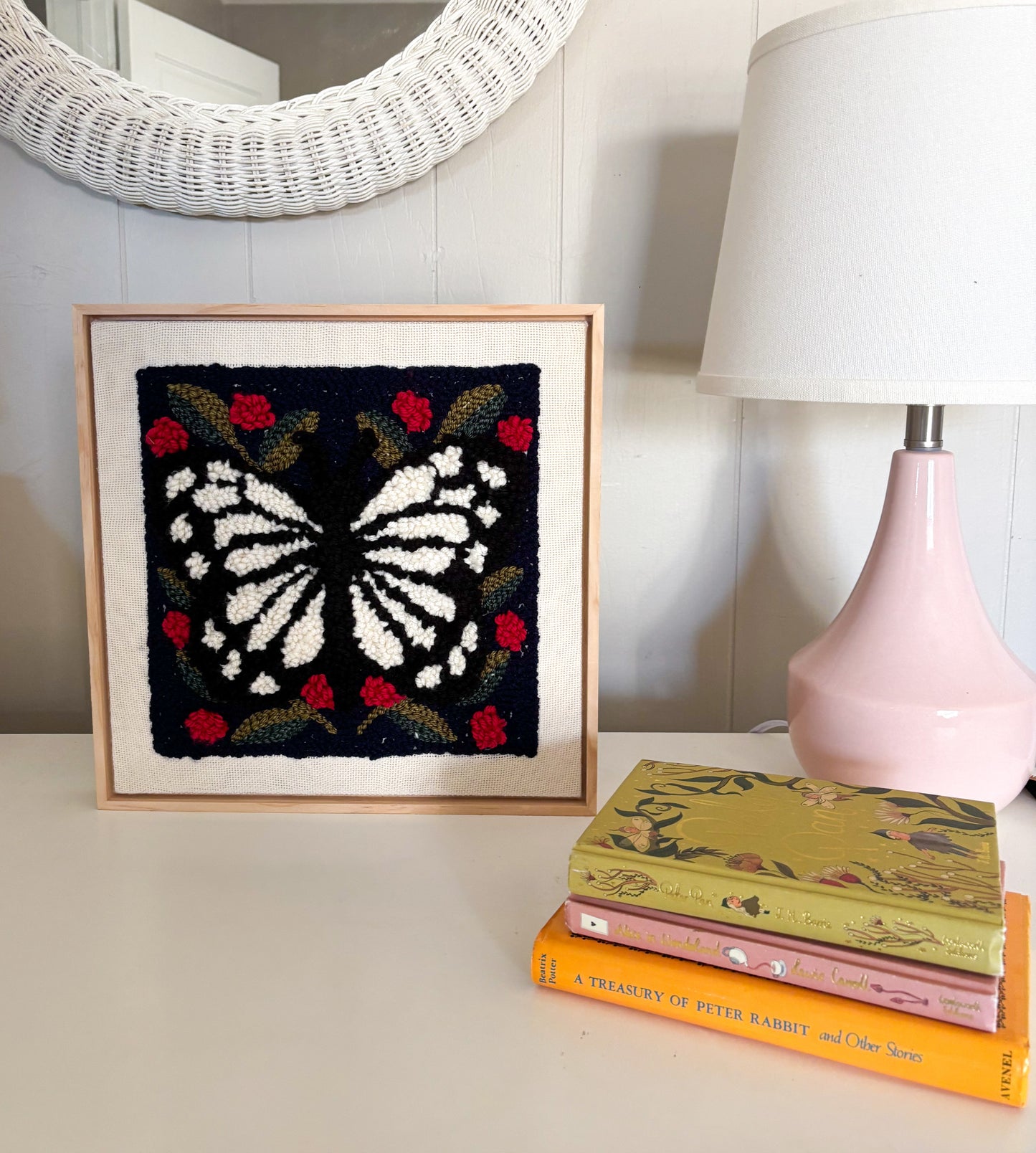 Spring Butterfly Punch Needle Kit