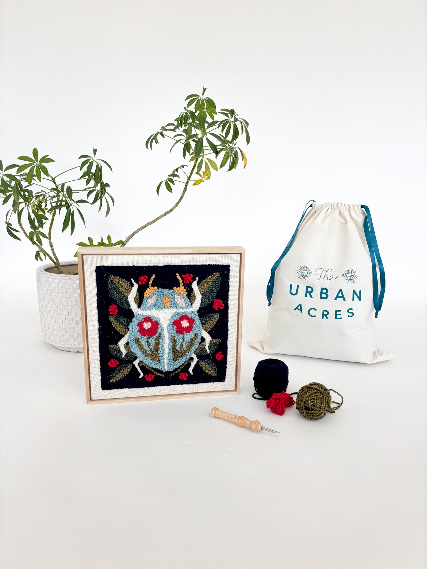 Spring Beetle Punch Needle Kit
