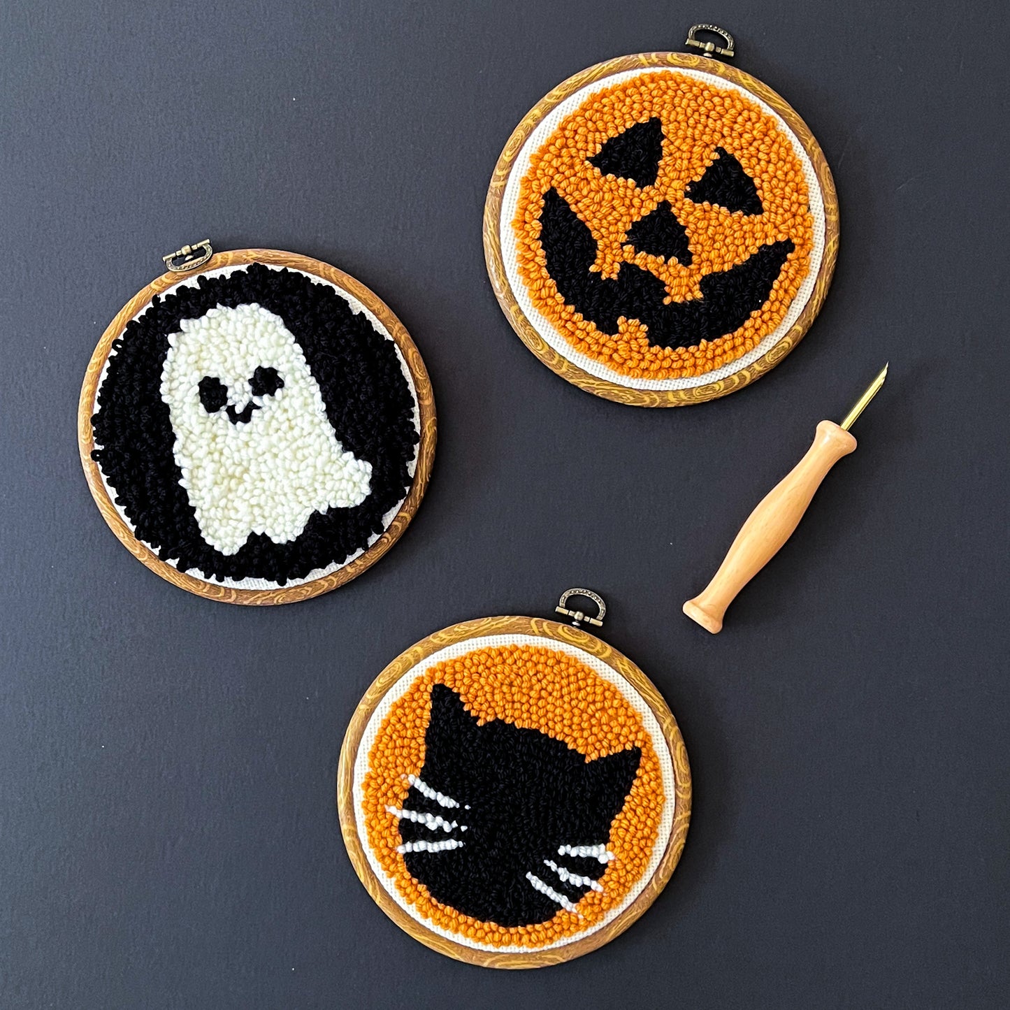 Spooky Ghost Punch Needle Kit
