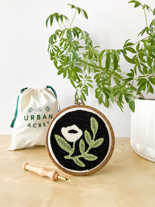 Modern Floral Punch Needle Kit