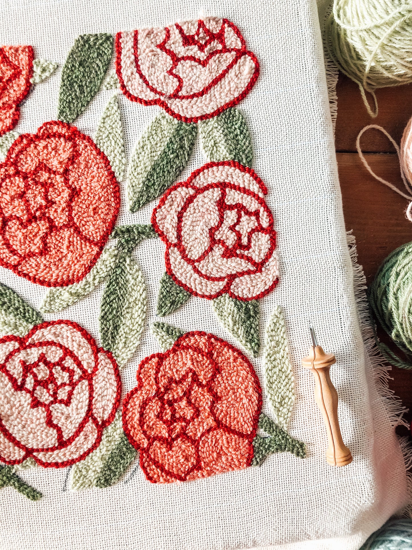 Peony Bloom Pillow Digital Guide