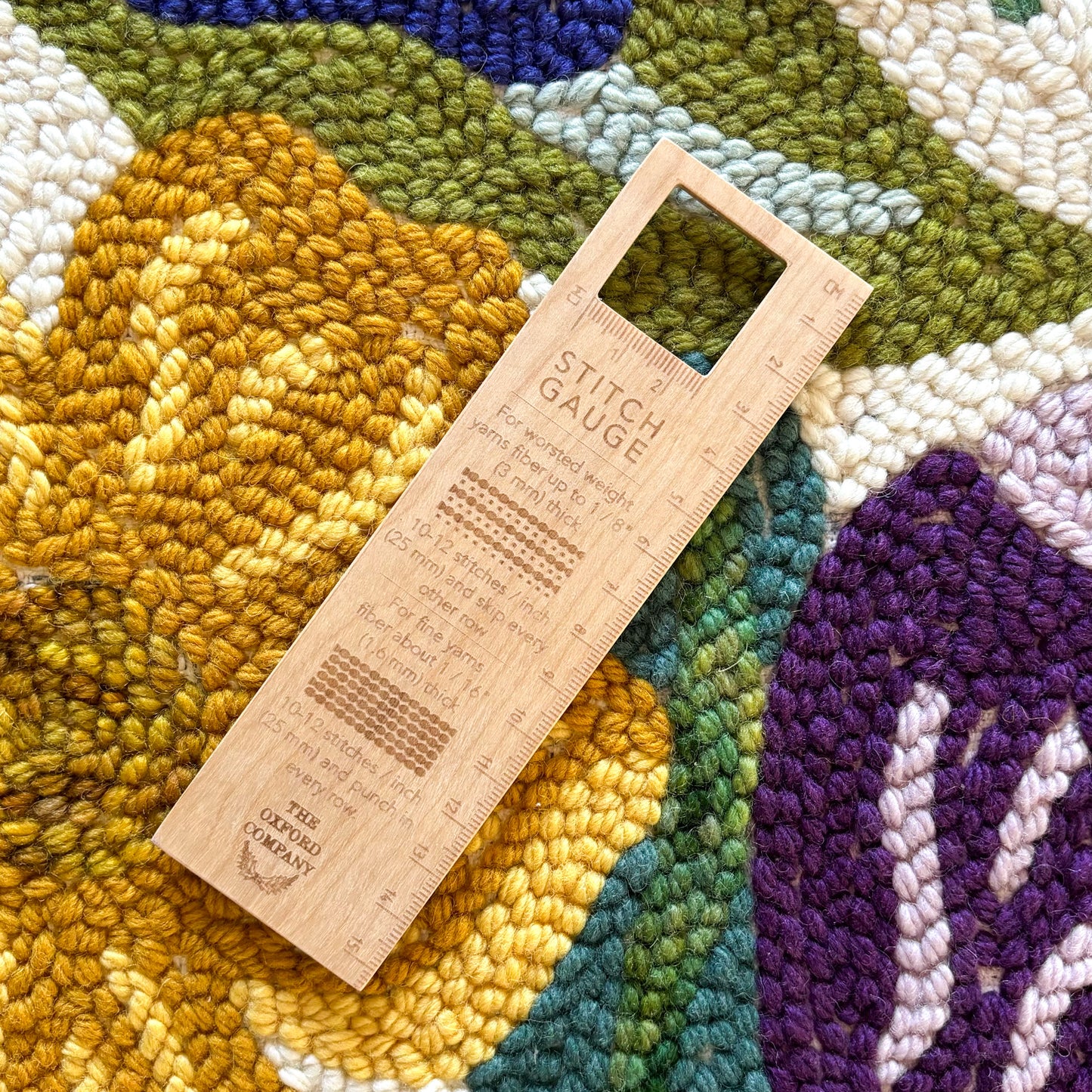Wooden Stitch Gauge