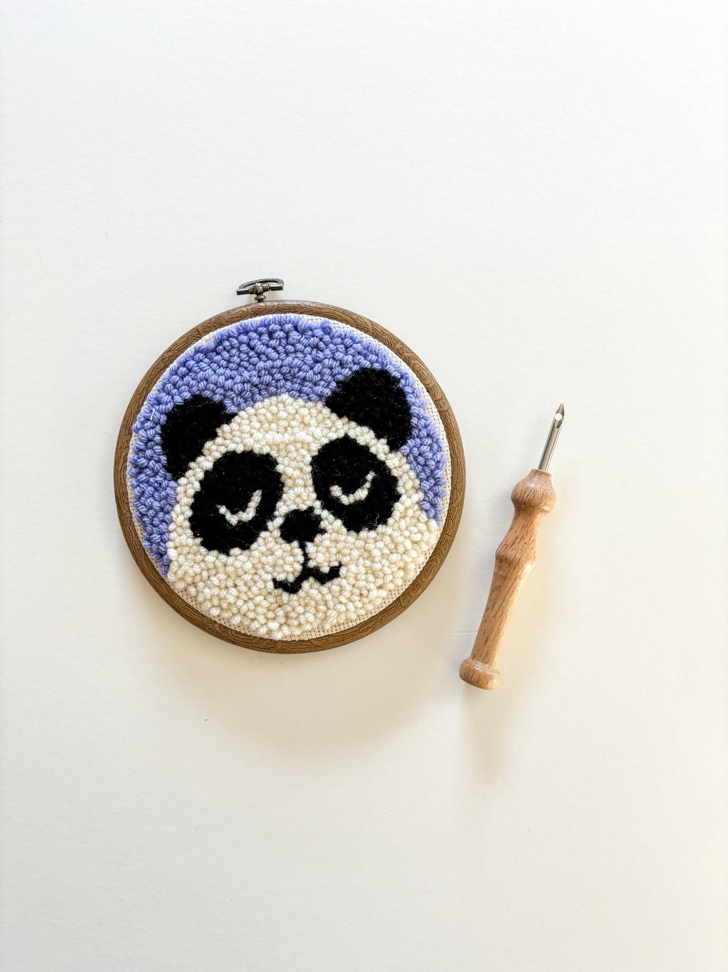 Panda Bear Punch Needle Kit