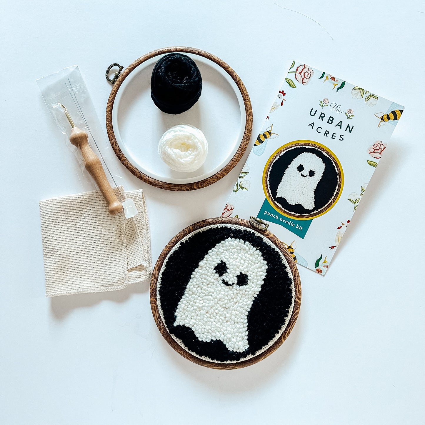 Spooky Ghost Punch Needle Kit