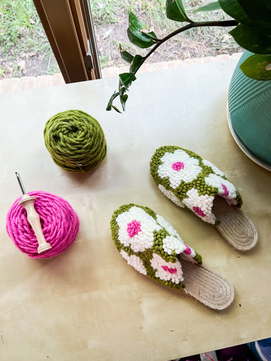3 Reasons to Make Punch Needle Slippers