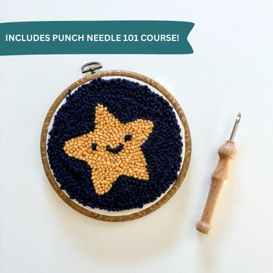 Star Punch Needle Kit