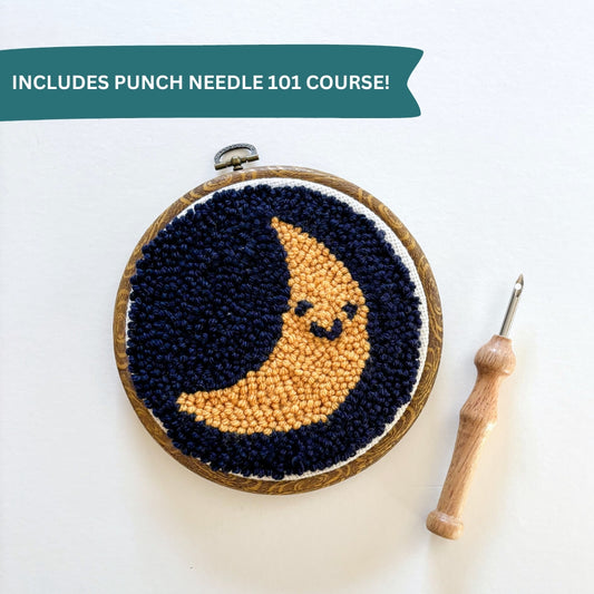 Moon Punch Needle Kit