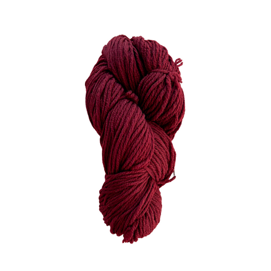 Fine Rug Yarn - Deep Cranberry