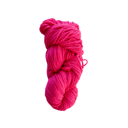 Fine Rug Yarn - Hot Pink