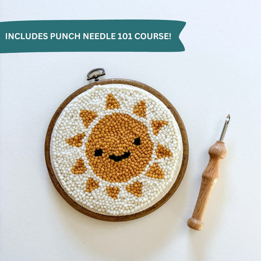 Sunshine Punch Needle Kit