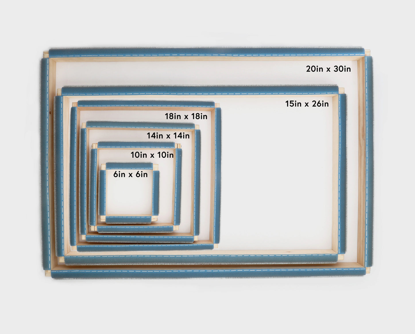 18 x 18 in Gripper Strip Frame