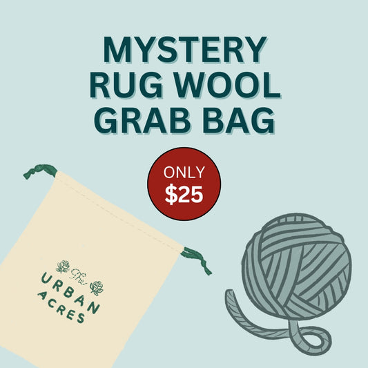 Mystery Rug Wool Grab Bags!