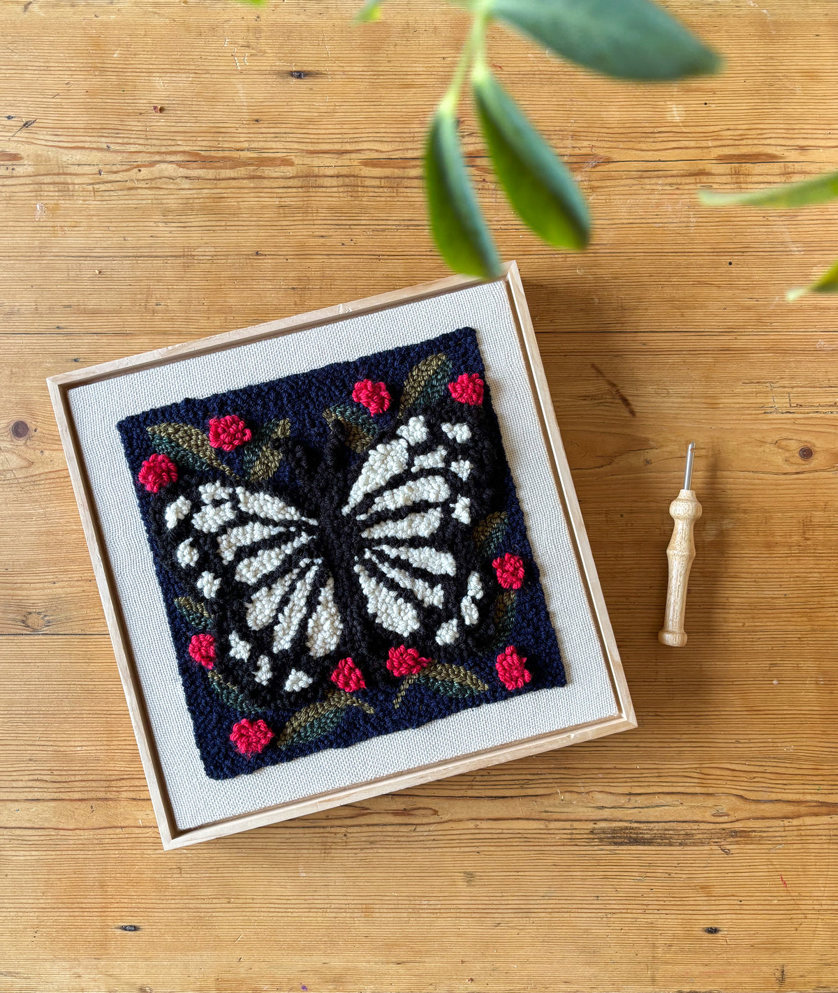 Spring Butterfly Punch Needle Kit – The Urban Acres