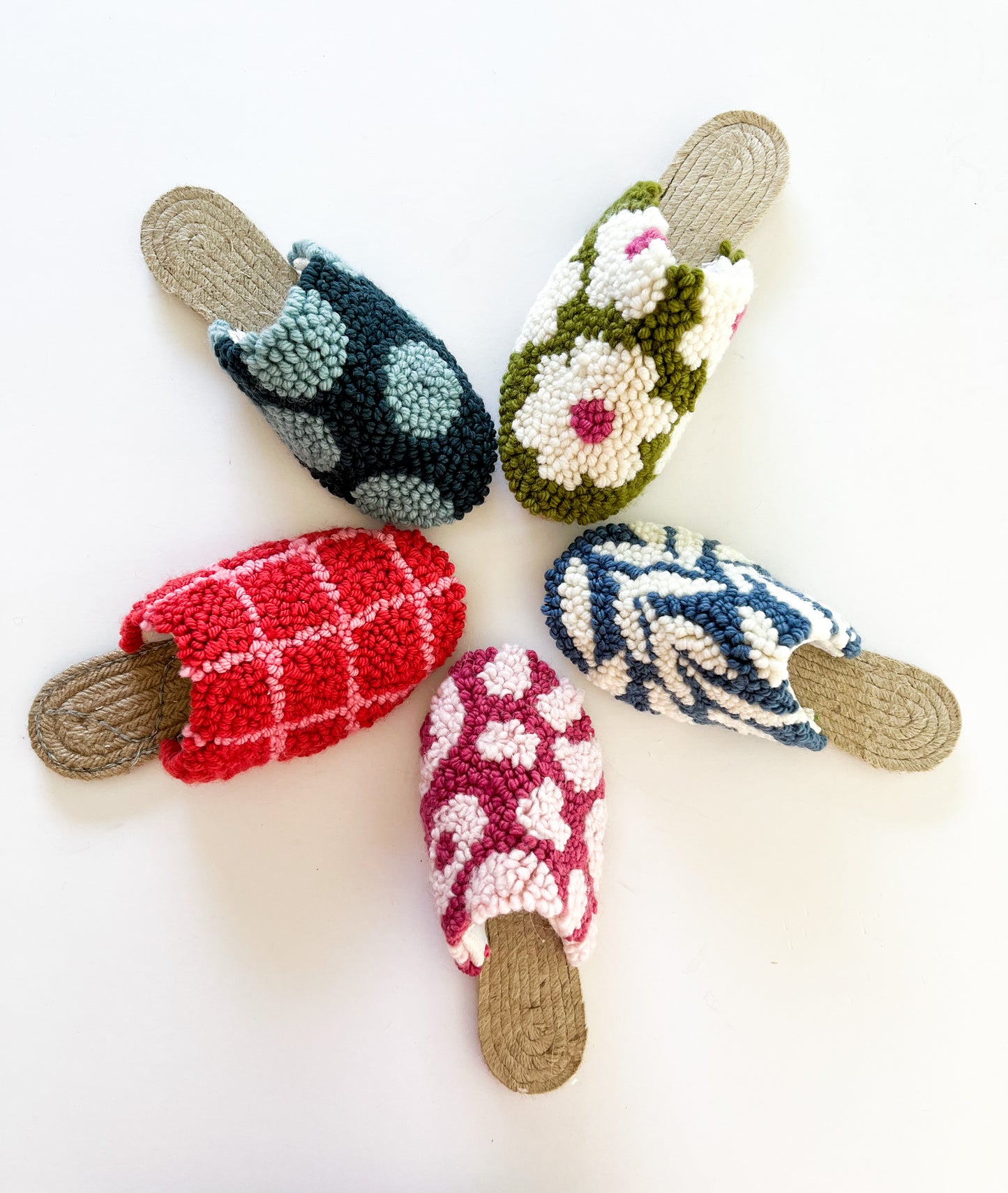 Punch Needle Slipper Course + Kit