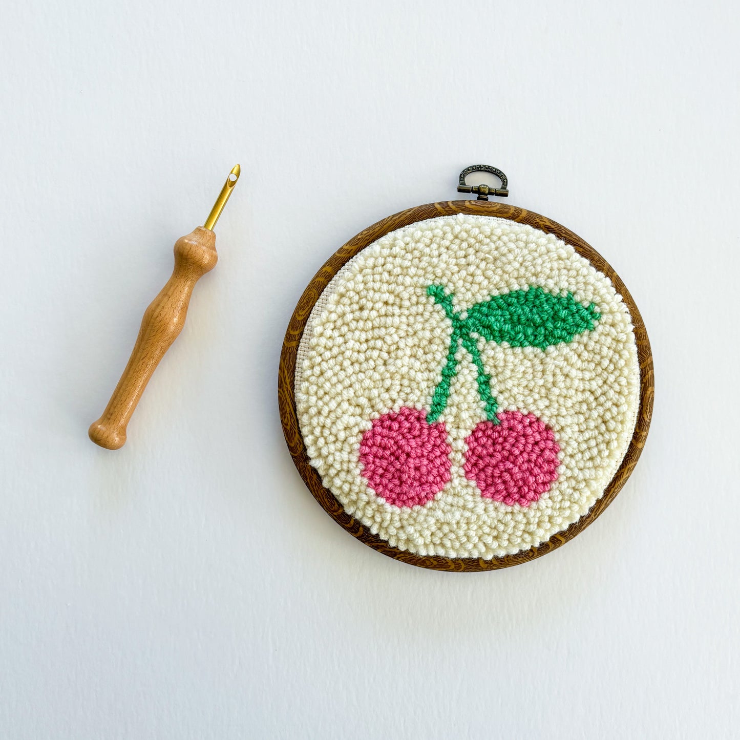 Cherry Punch Needle Kit