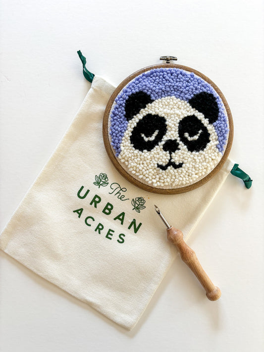 Panda Bear Punch Needle Kit