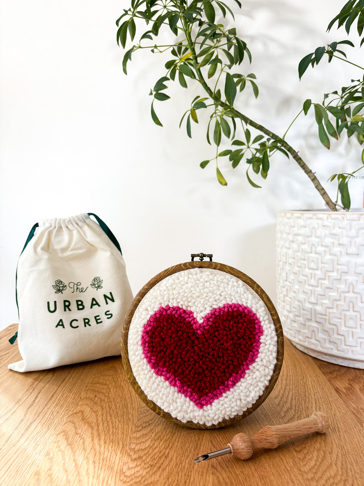 Classic Heart Punch Needle Kit – The Urban Acres