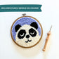 Panda Bear Punch Needle Kit