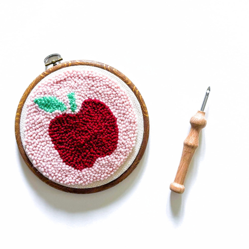 Apple Punch Needle Kit