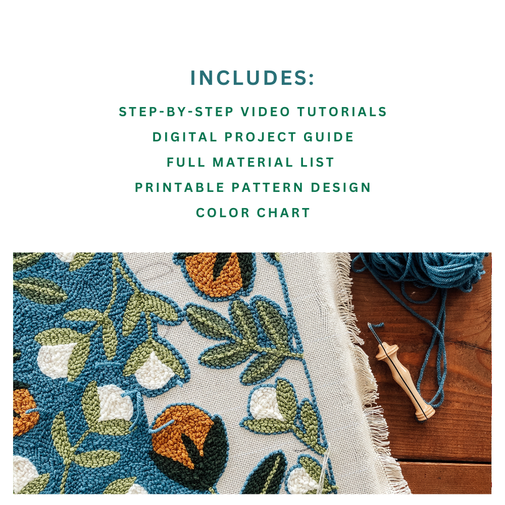 Spring Floral Pillow Digital Pattern – The Urban Acres