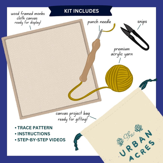 Dumbledore Punch Needle Kit
