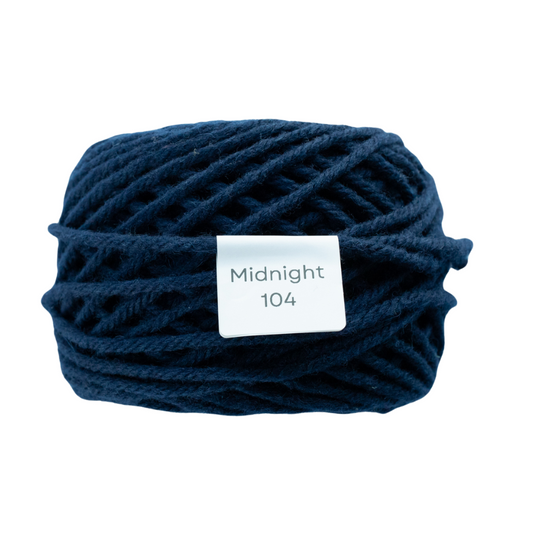 Thick Rug Yarn - Midnight