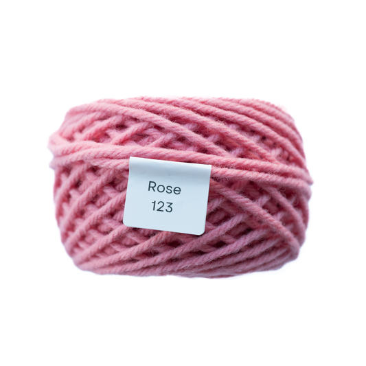 Thick Rug Yarn - Rose