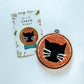 Scary Cat Punch Needle Kit